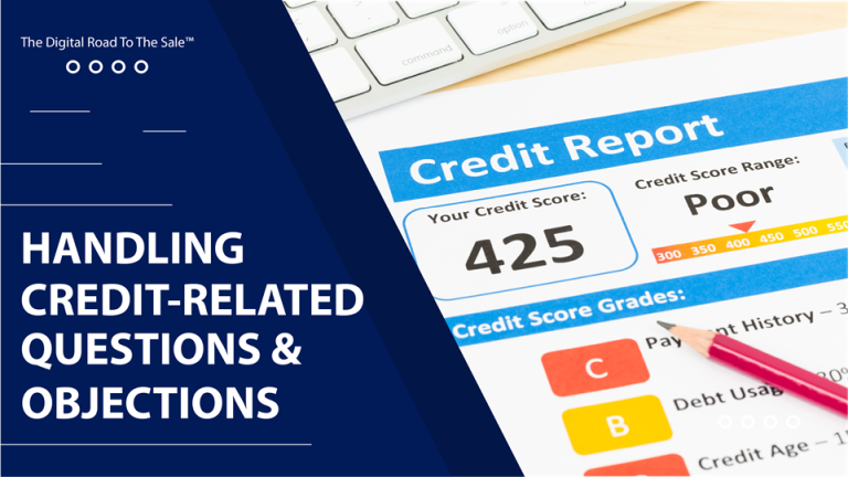 Handling Credit-Related Questions & Objections | Car Sales Training Online