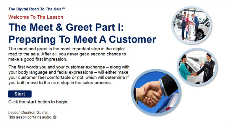 The Meet & Greet Part I: Preparing To Meet A Customer
