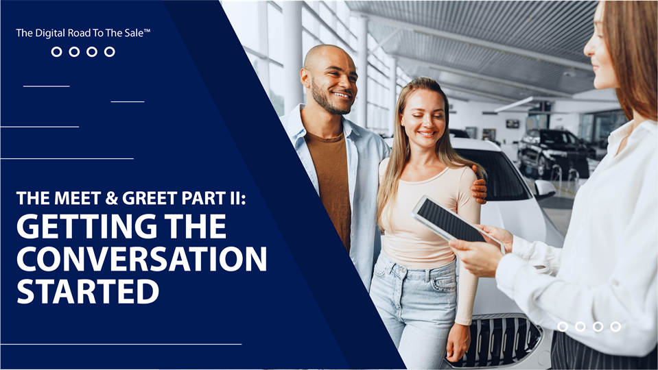 The Meet & Greet Part II - Getting The Conversation Started