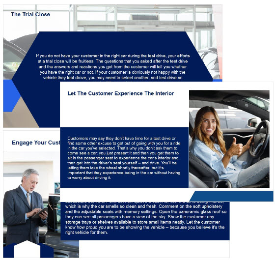 Vehicle Presentation & The Test Drive | Car Sales Training